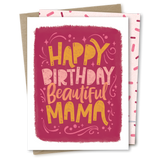 The Noble Paperie - Happy Birthday | Beautiful Mama Fun Vibrant Bright Bday Card