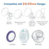 Maymom - Flange Inserts | Compatible with Medela, Maymom, Spectra, Ameda, Lansinoh, Willow, & Momcozy