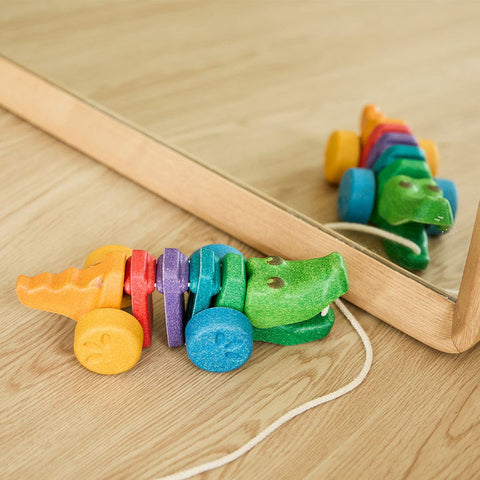 Plan Toys - Rainbow Alligator