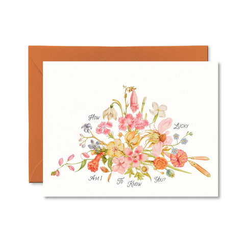 Pretty by Her - How Lucky Am I To Know You? Card