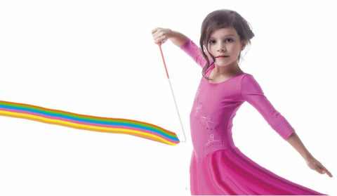 House of Marbles - Rainbow Dancer Ribbon Wand