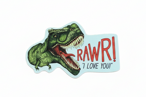 Nice Enough - RAWR Sticker