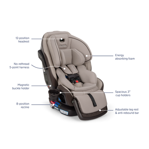 nuna - EXEC next | All-In-One Convertible Car Seat