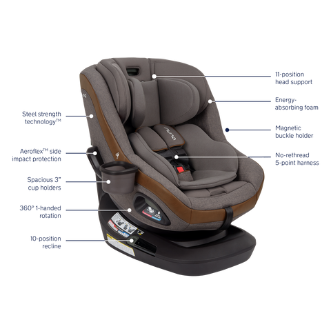nuna - REVV maxx | Rotating Convertible Car Seat