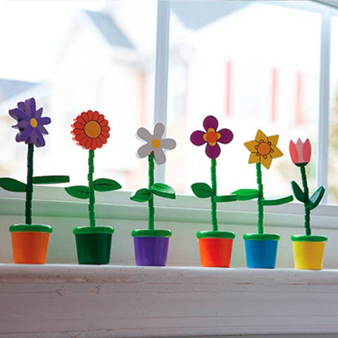 Jack Rabbit Creations - Flower Push Puppets