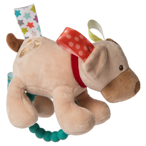 Mary Meyer Taggies Buddy Dog Teether Rattle - image 2