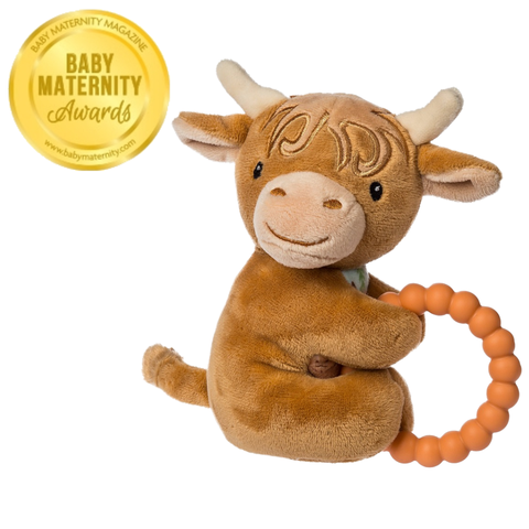 Mary Meyer - Hetty Highland Cow Teether Rattle