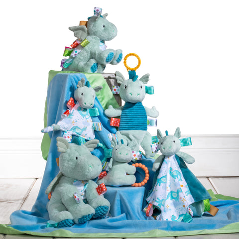 Mary Meyer Taggies Drax Dragon Teether Rattle - image 8