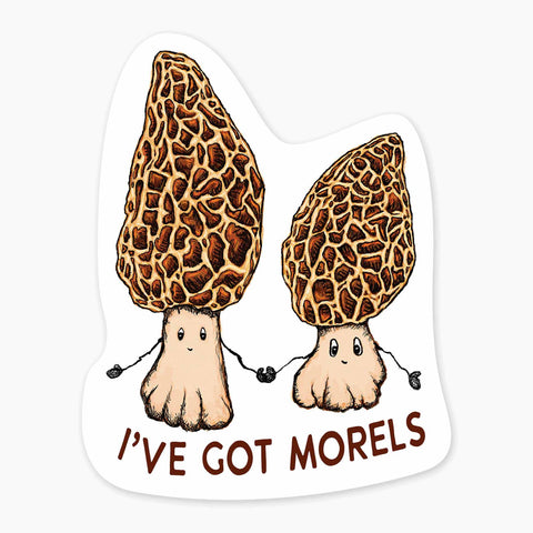 Nice Enough - Morels Sticker
