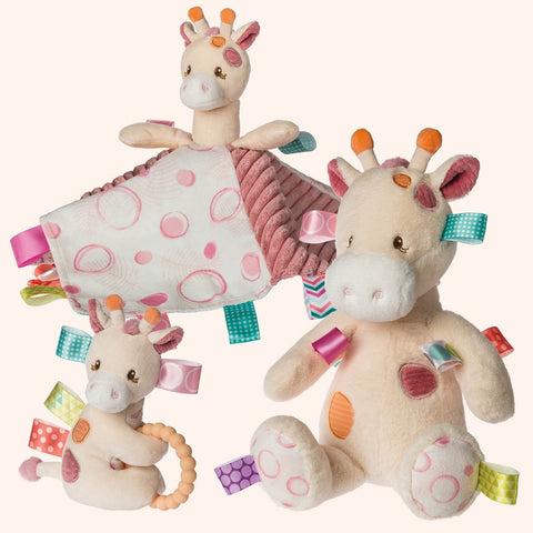 Mary Meyer Taggies Tilly Giraffe Teether Rattle - image 3