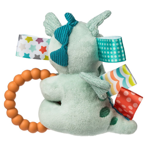 Mary Meyer Taggies Drax Dragon Teether Rattle - image 4