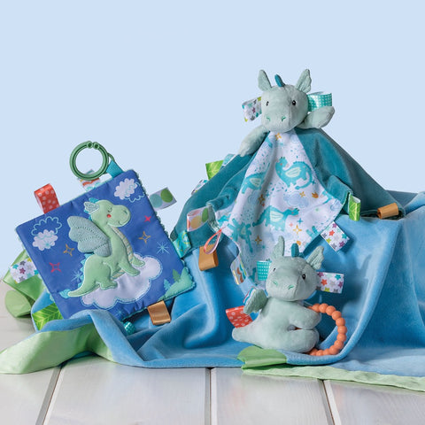 Mary Meyer Taggies Drax Dragon Teether Rattle - image 2