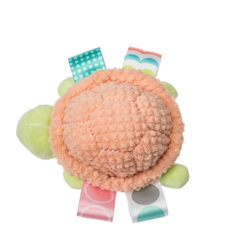 Mary Meyer Taggies Tippy Turtle Teether Rattle - image 3