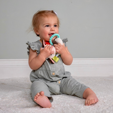 Mary Meyer - Taggies Buttercup Cow Teether Rattle
