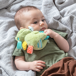 Mary Meyer - Taggies Peepers Frog Teether Rattle