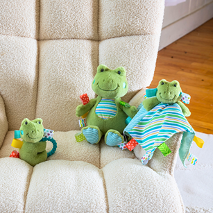 Mary Meyer - Taggies Peepers Frog Teether Rattle