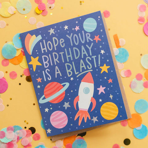 Pippi Post - Hope Your Birthday is a Blast Greeting Card