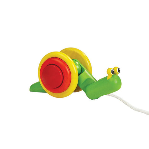 Plan Toys - Pull Along Snail