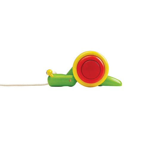 Plan Toys - Pull Along Snail