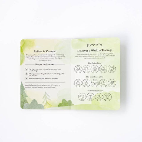 Slumberkins - Bigfoot's Self Esteem Plush Set - with 2 books!