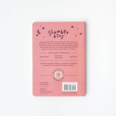 Slumberkins - Alpaca's Stress Relief Plush Set - with 2 books!