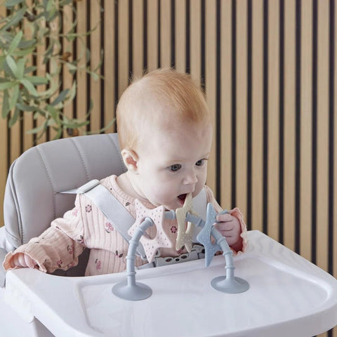 Shnuggle - Stick 'n' Play Sensory Star Toy and Teether