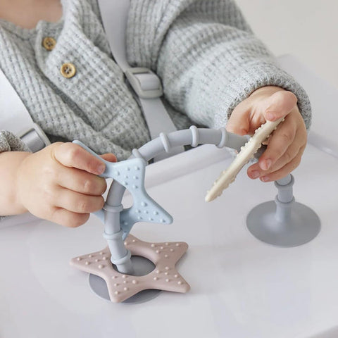 Shnuggle - Stick 'n' Play Sensory Star Toy and Teether