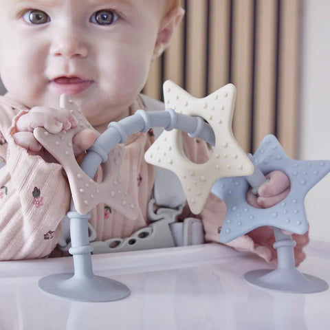 Shnuggle - Stick 'n' Play Sensory Star Toy and Teether