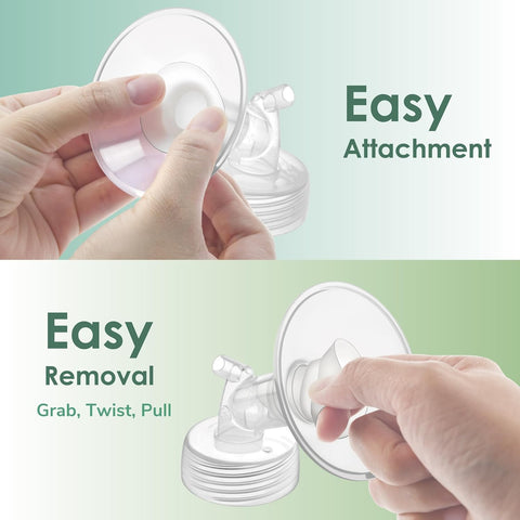 Maymom - Flange Inserts | Compatible with Spectra, Medela 24 mm Shields, Momcozy S9 Pro/S12 Pro, Willow Wearable Cup, Medela Freestyle, Harmony