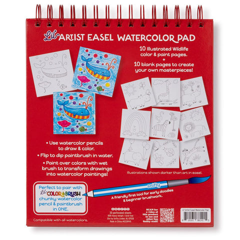 Snifty - Lil' Colorbrush Easel Watercolor Pad