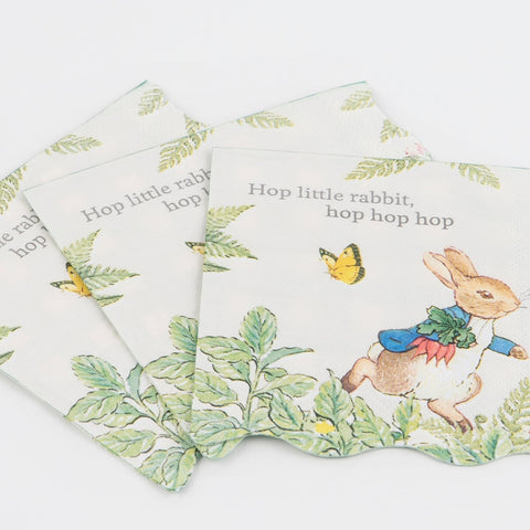 Meri Meri - Peter Rabbit in the Garden Small Napkins