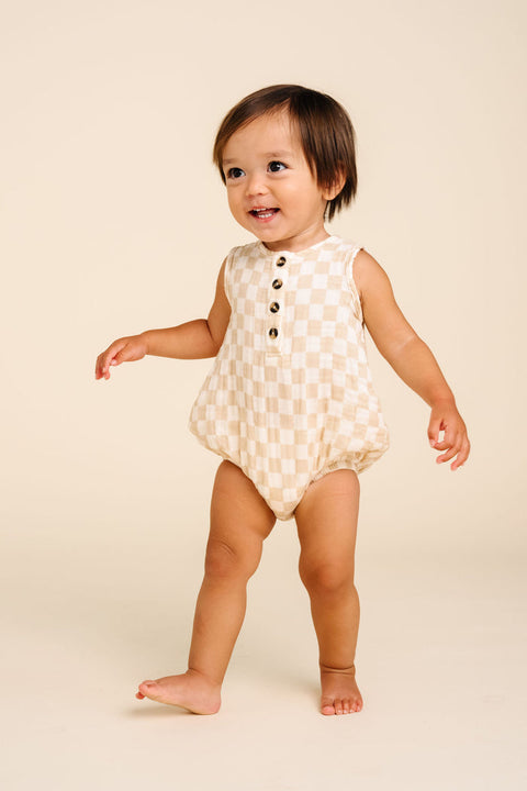 Lou Lou and Company - Cloud Muslin Bubble Romper