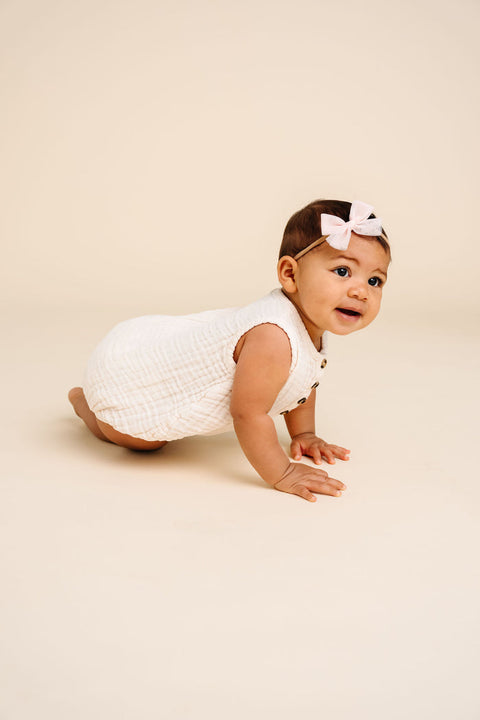 Lou Lou and Company - Cloud Muslin Bubble Romper