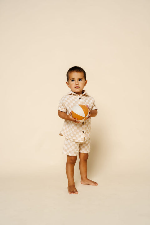 Lou Lou and Company - Cloud Muslin Shirt + Short Set