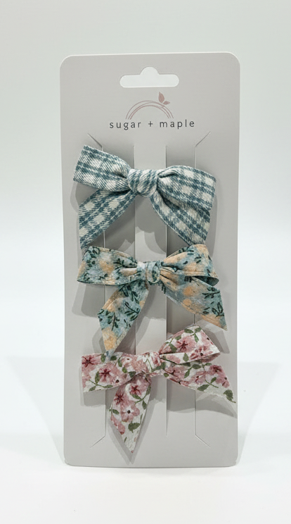 Sugar and Maple - Ribbon Tie Bow (3ct)
