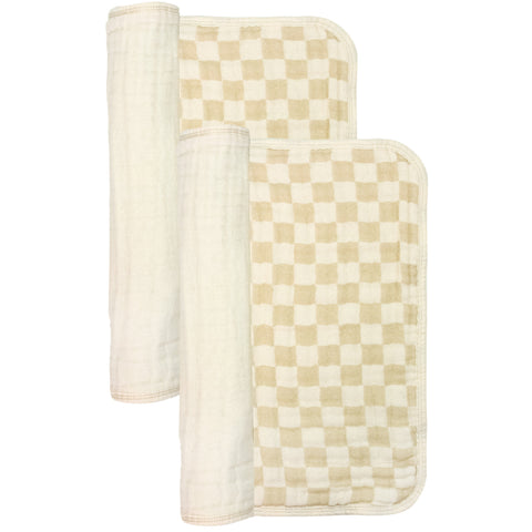 Lou Lou and Company - Cloud Muslin Burp Cloth 2 Pack
