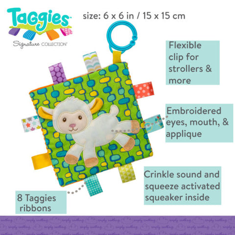 Mary Meyer - Taggies Crinkle Me Sherbet Lamb
