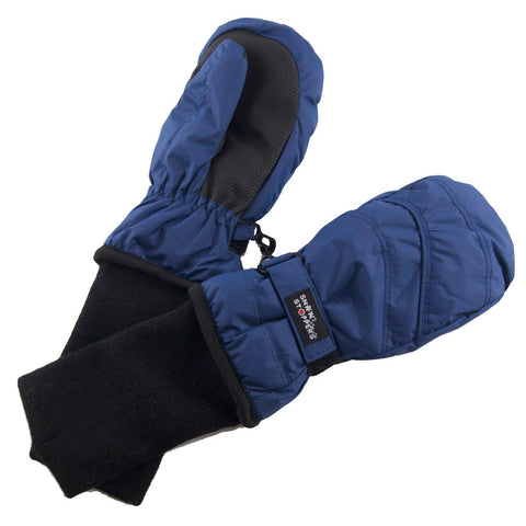 SnowStoppers Original Extended Cuff Mittens - Navy