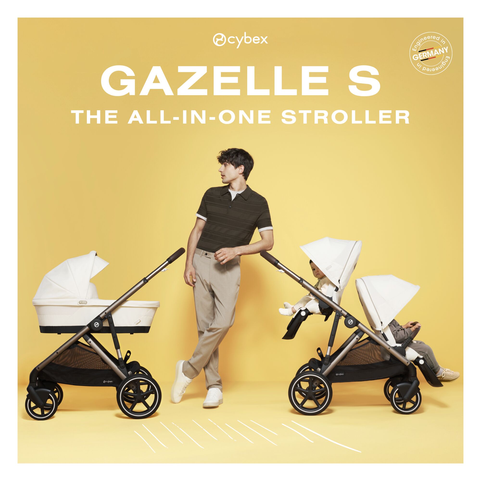 Cybex Jeremy Scott Wings Cybex Buggy Gold Cybex E-Gazelle S Taupe