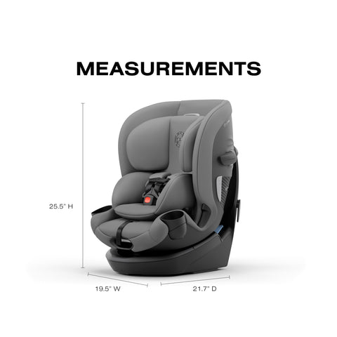 Callisto G 360 Select Rotating All-in-One Convertible Car Seat by Cybex Black