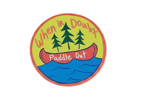 Nice Enough - Paddle Out Sticker