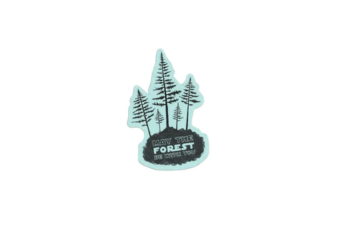 Nice Enough - Forest Be Sticker