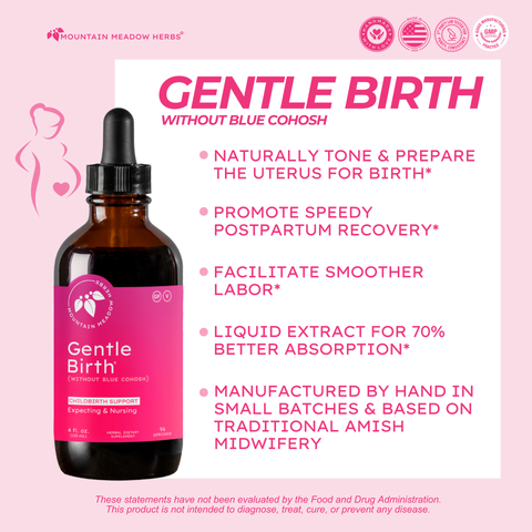 Mountain Meadow Herbs - Gentle Birth (Without Blue Cohosh)