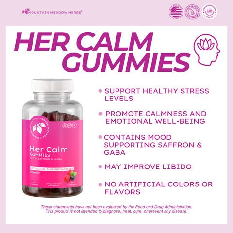 Mountain Meadow Herbs - Her Calm Gummies
