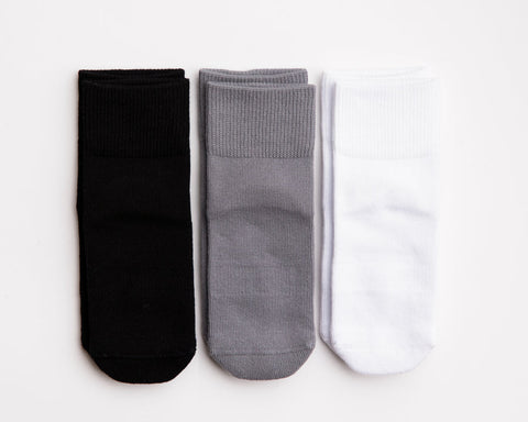 Squid Socks - Baby & Kids Cotton Crew Grip Socks
