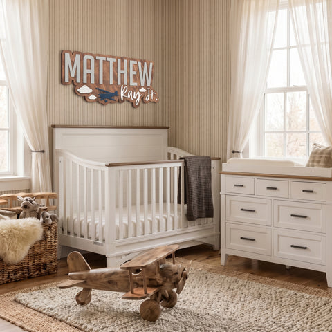 Sugar and Maple -  Crib Sheet