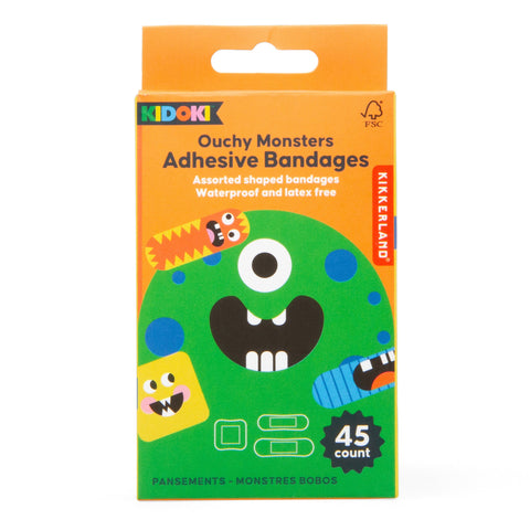 Kikkerland - Kidoki Ouchy Friends Adhesive Bandages