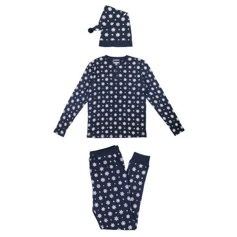L'ovedbaby - Men's Holiday Thermal PJ & Cap Set