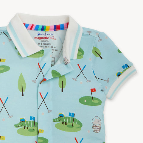 Magnetic Me - Magnetic Polo Romper