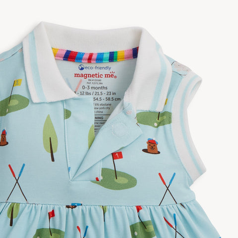 Magnetic Me - Magnetic Bodysuit Polo Dress